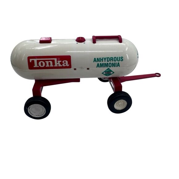 Tonka Maisto Anhydrous Ammonia Tank Trailer Toy 1:16 Scale Vintage Fast Shipping - Picture 7 of 16